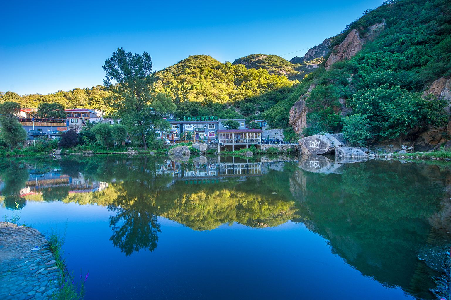 【99元买一送一】赏醉美怀柔秋色,神堂峪.风景木栈道.雁栖湖一日游